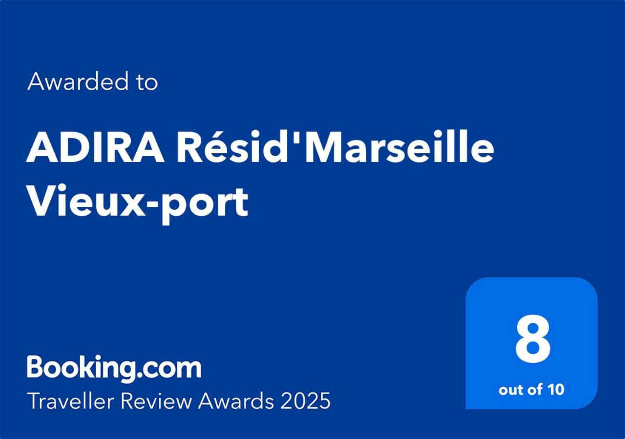 Adira Resid'Marseille Vieux-Port 2 Etoiles Lejlighed Eksteriør billede